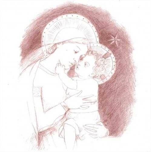 Cartes de la Nativité de Notre Dame de Loreto - lot de 5