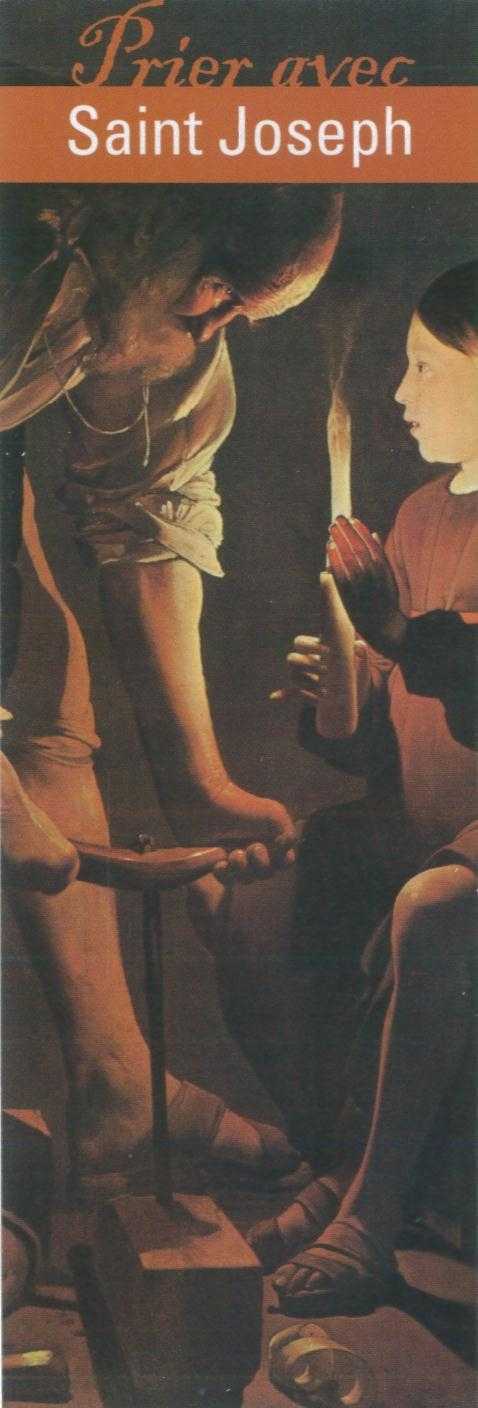 Signet Prier avec Saint Joseph - Lot de 10 - Prier avec quelques grands témoins