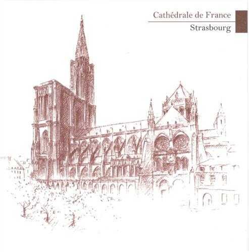 Lot de 5 cartes Cathédrale de France - Strasbourg