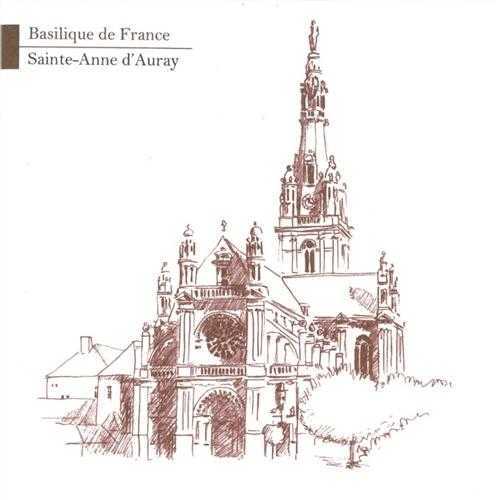Lot de 5 cartes Basilique de France - Sainte-Anne d'Auray