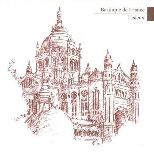 Lot de 5 cartes Basilique de France - Lisieux