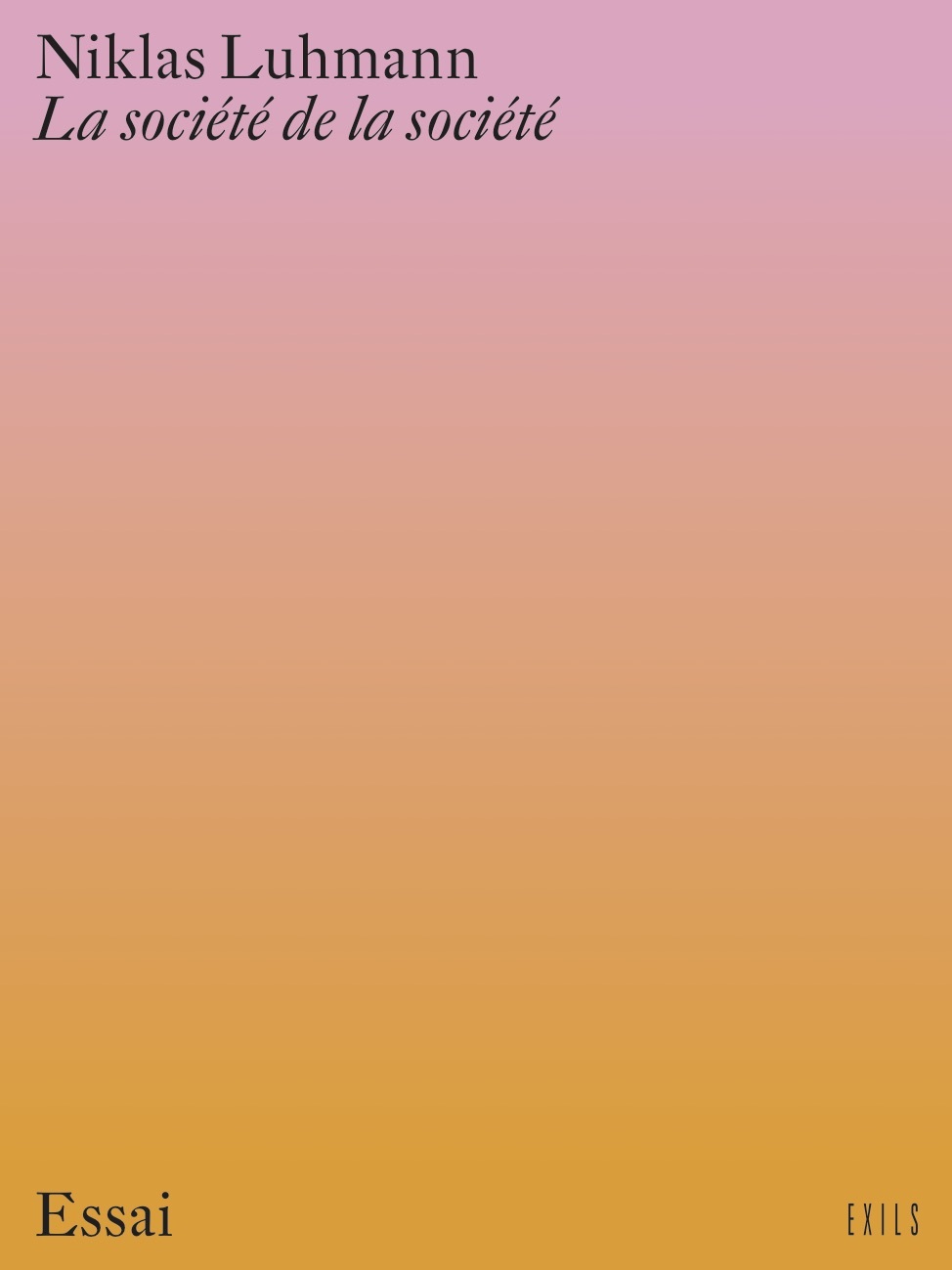 La Société de la société