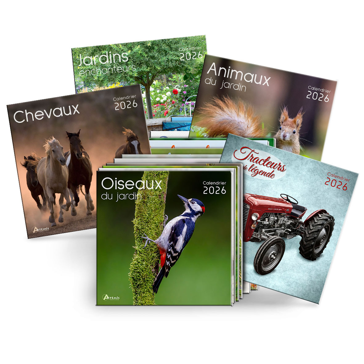 PACK 126 EX JARDIN CALENDRIERS 2026