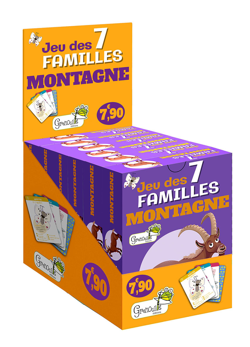 Boite 6 jeux de 7 familles montagne