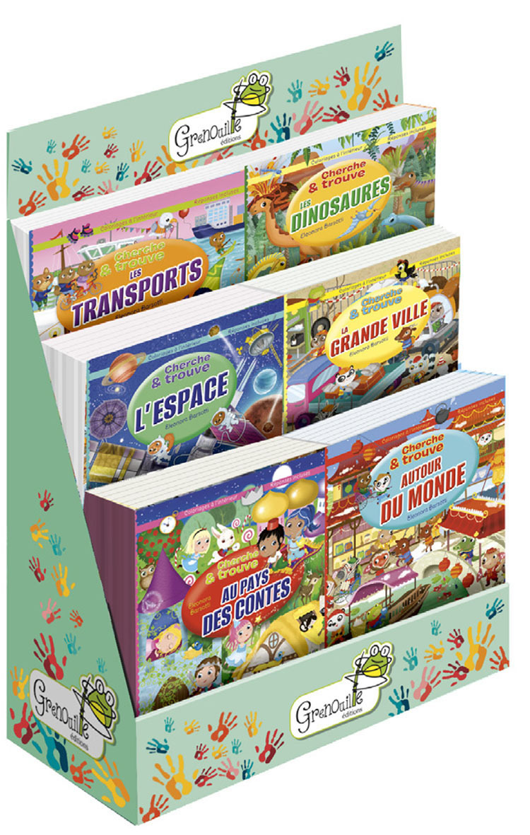 DISPLAY 42EX CHERCHE ET TROUVE (7EX/TITRE - 6 TITRES)