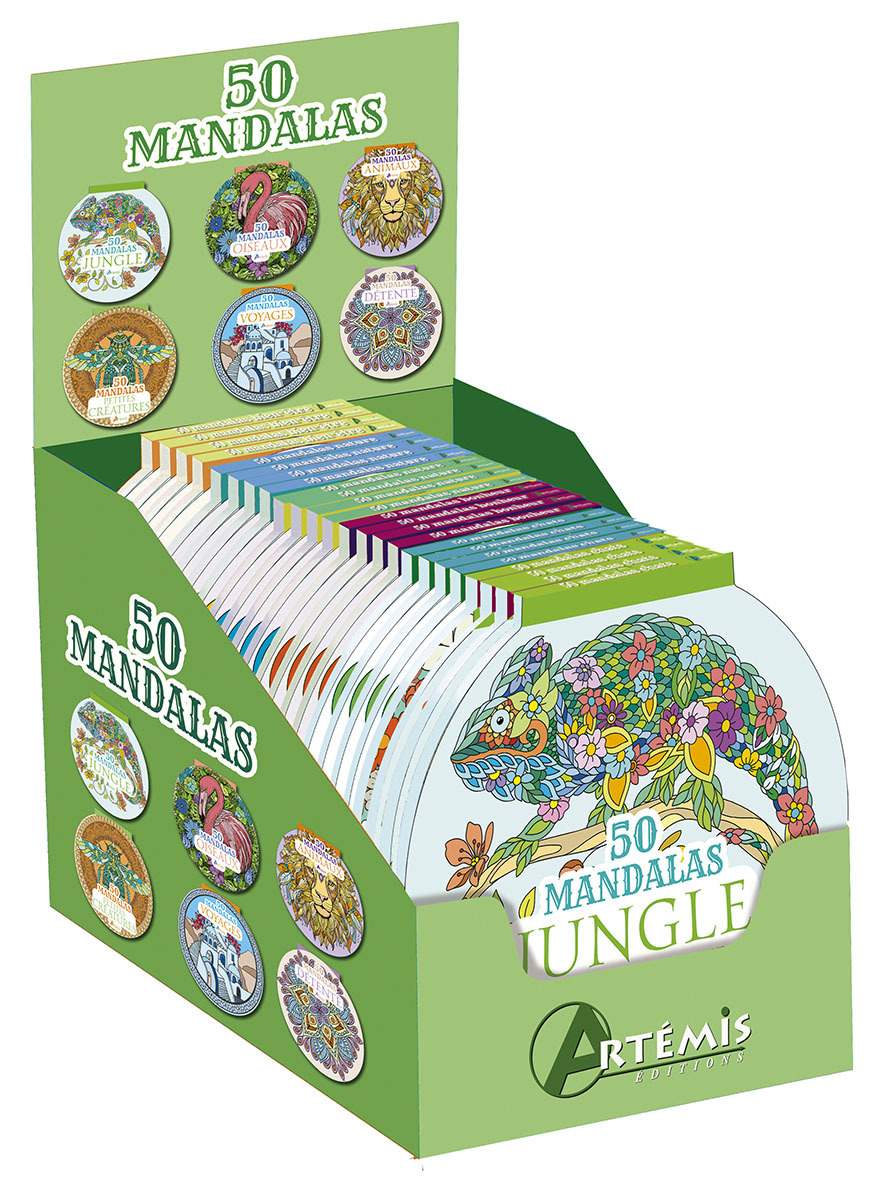 Boite mandalas 24 ex