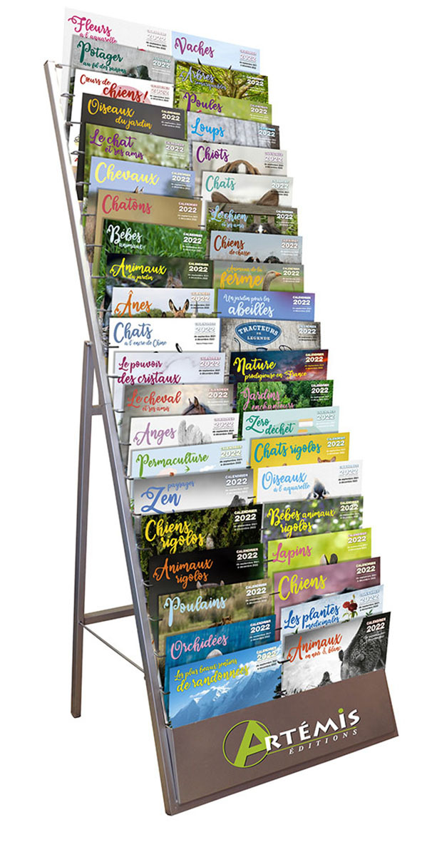 PACK 126 EX JARDIN CALENDRIERS 2022