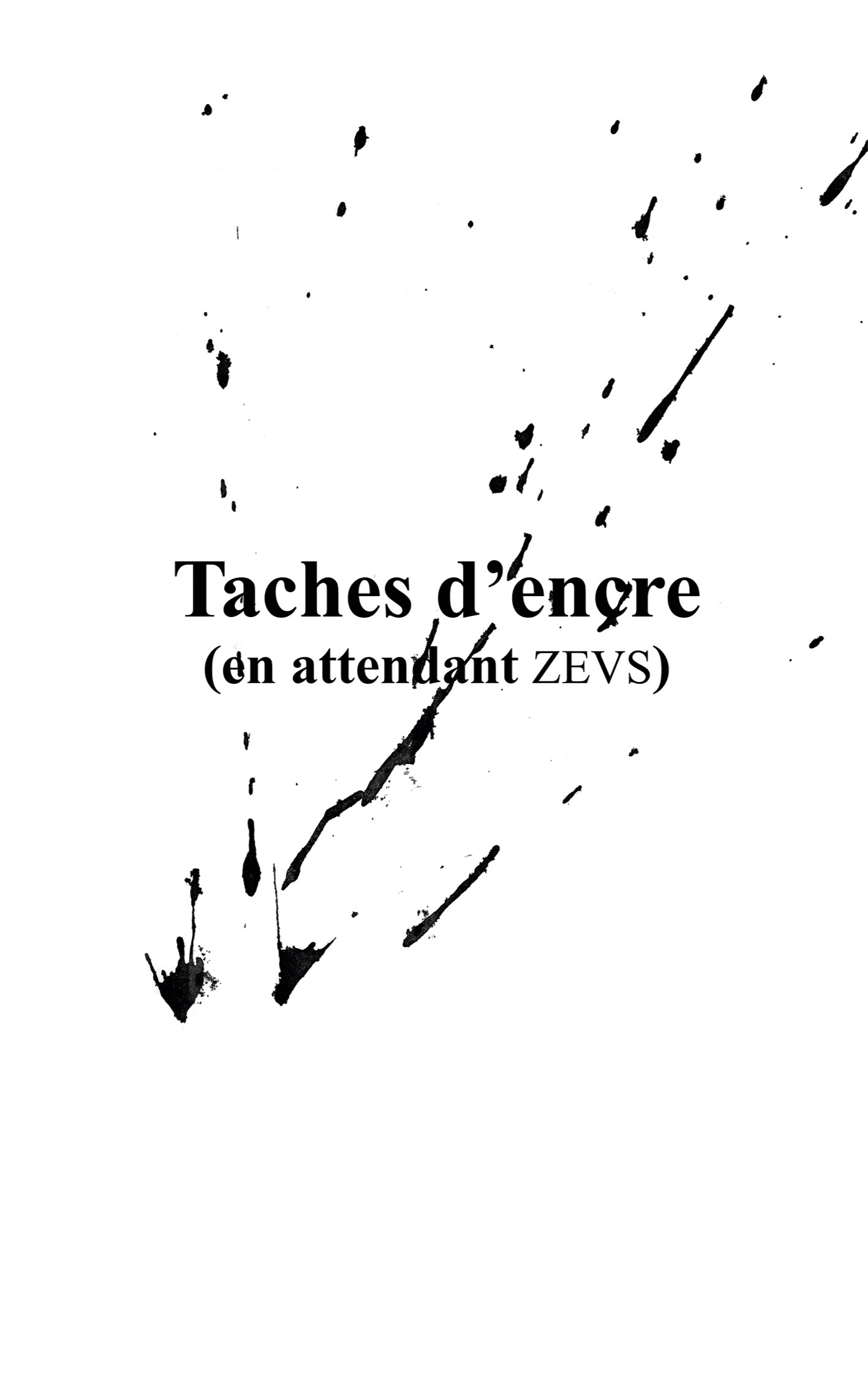 Taches d'encre