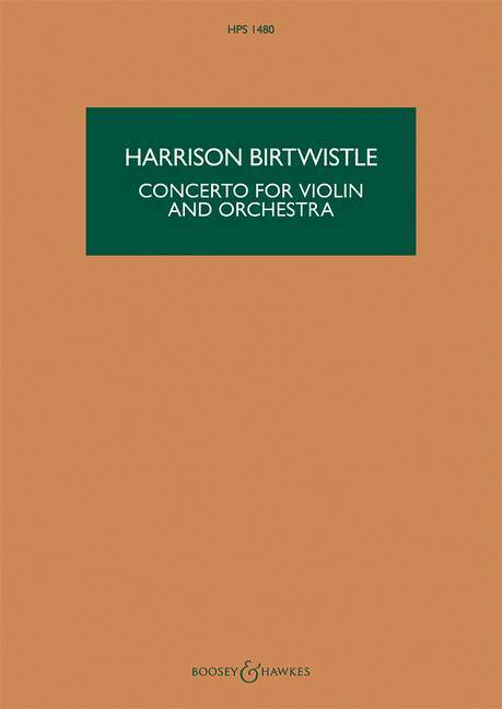 Concerto for Violin and Orchestra