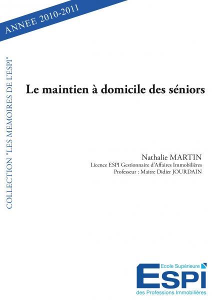 Le maintien à domicile des séniors