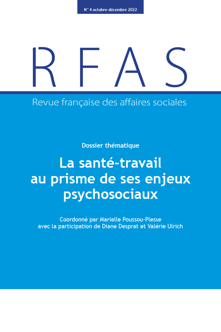 La santé-travail au prisme de ses enjeux psychosociaux