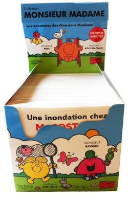 Boïte n°5 les aventures des Monsieur Madame 6 titres x 6ex