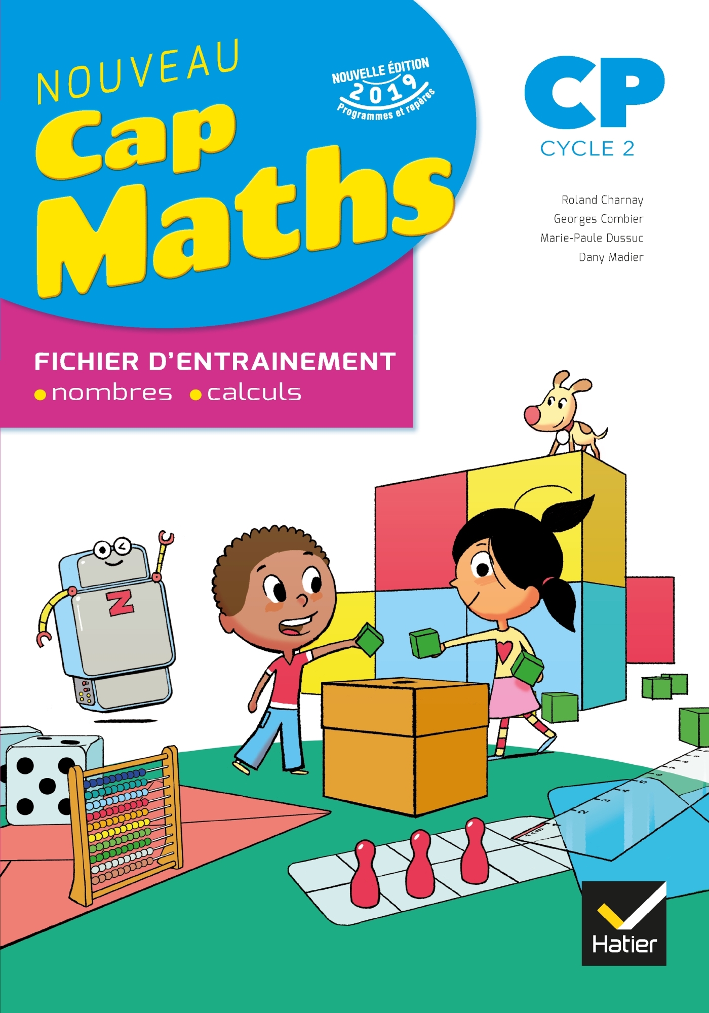 CAP MATHS CP Éd. 2019 - Fichier de l'élève + Cahier de Géométrie-Mesure