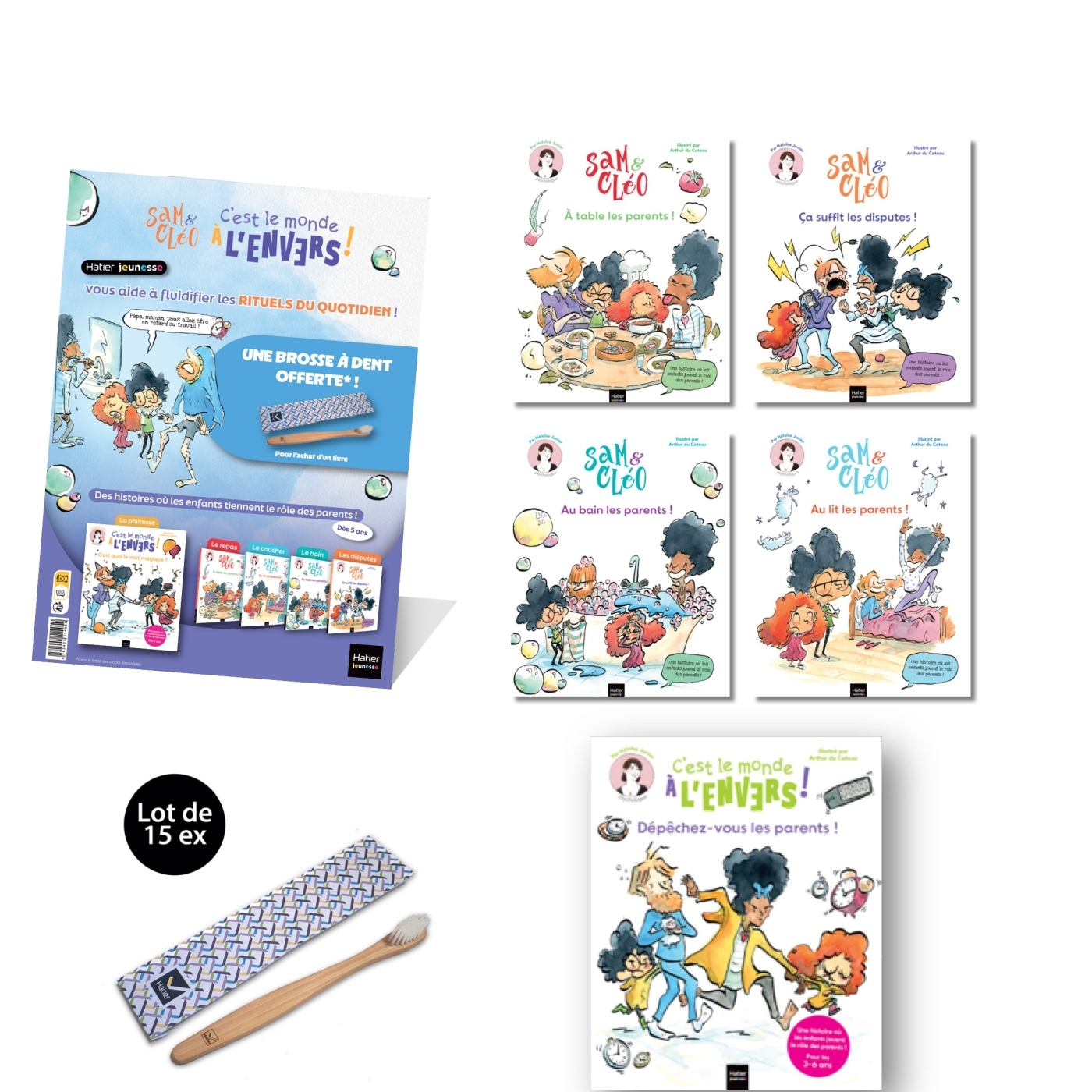 Colis Chevalet Prime - Sam & Cléo - 10 ex