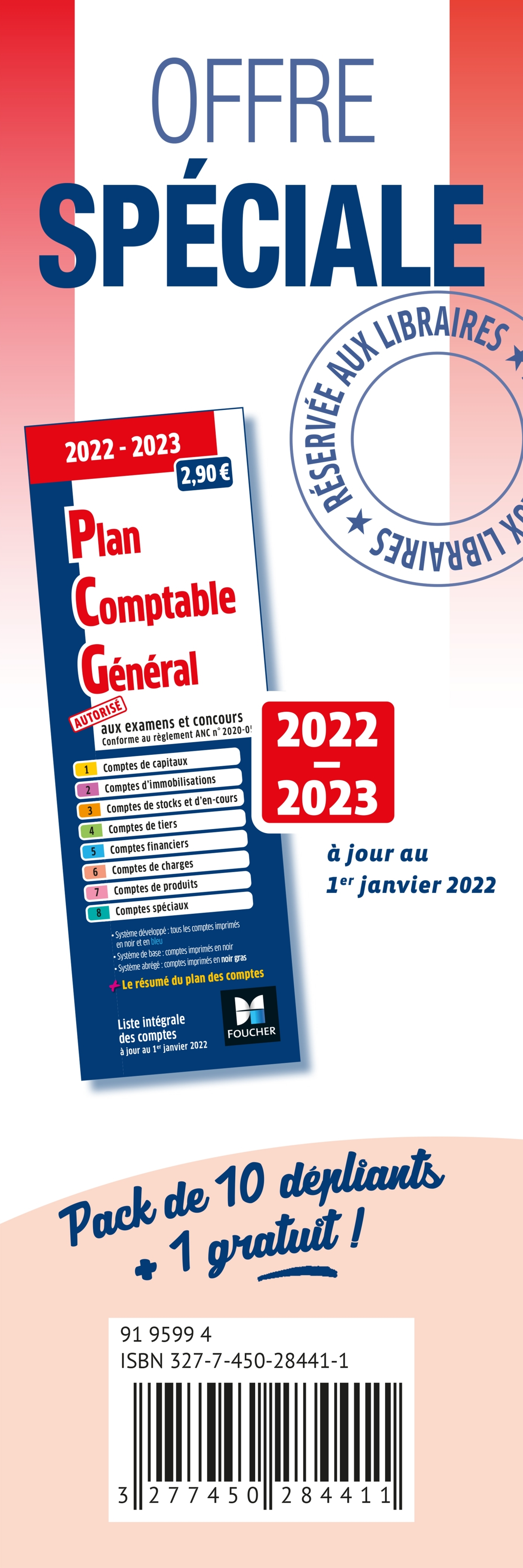 PACK 10+1 gratuit PCG 2022-2023