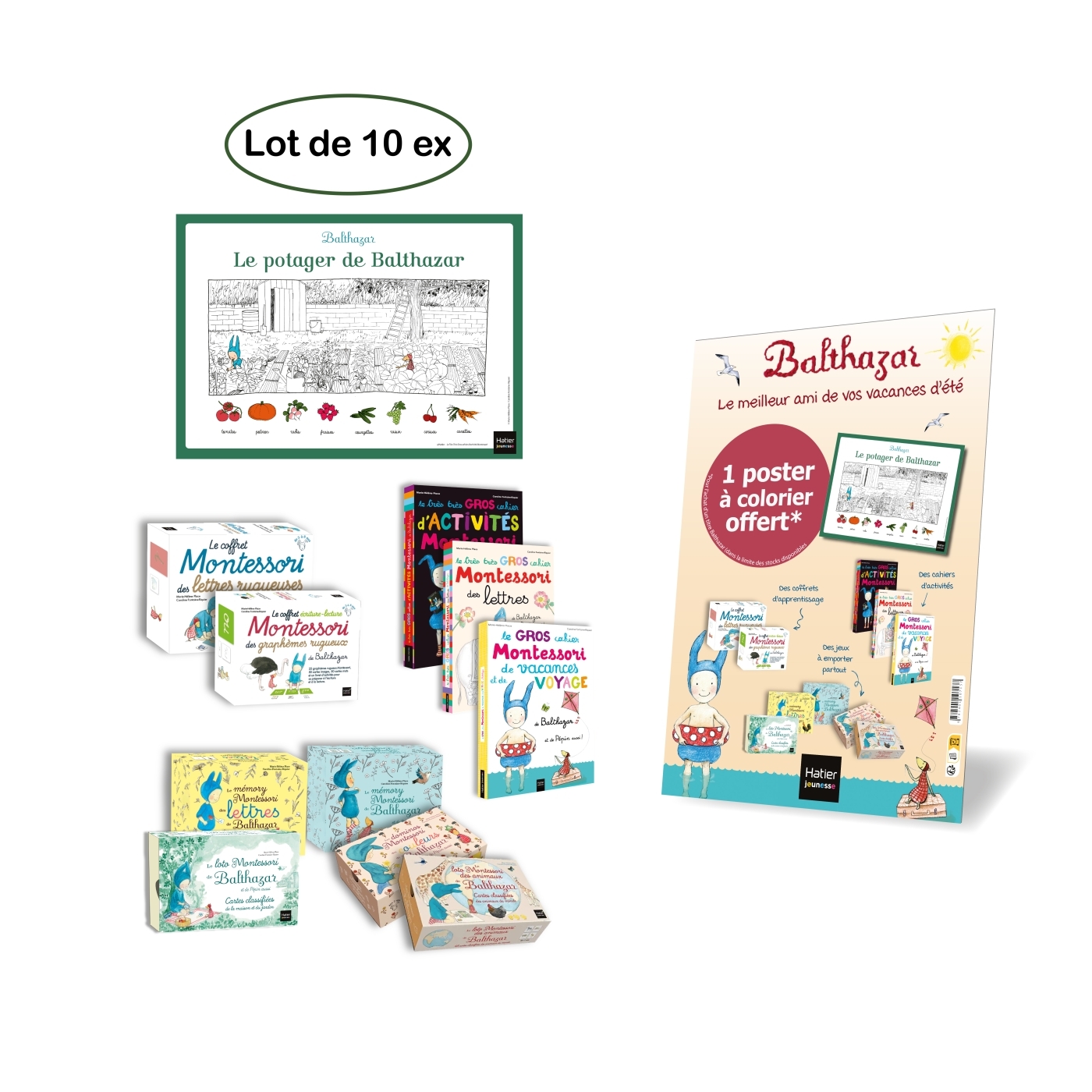 Colis vrac Balthazar Vacs 20ex+Chev+Prime