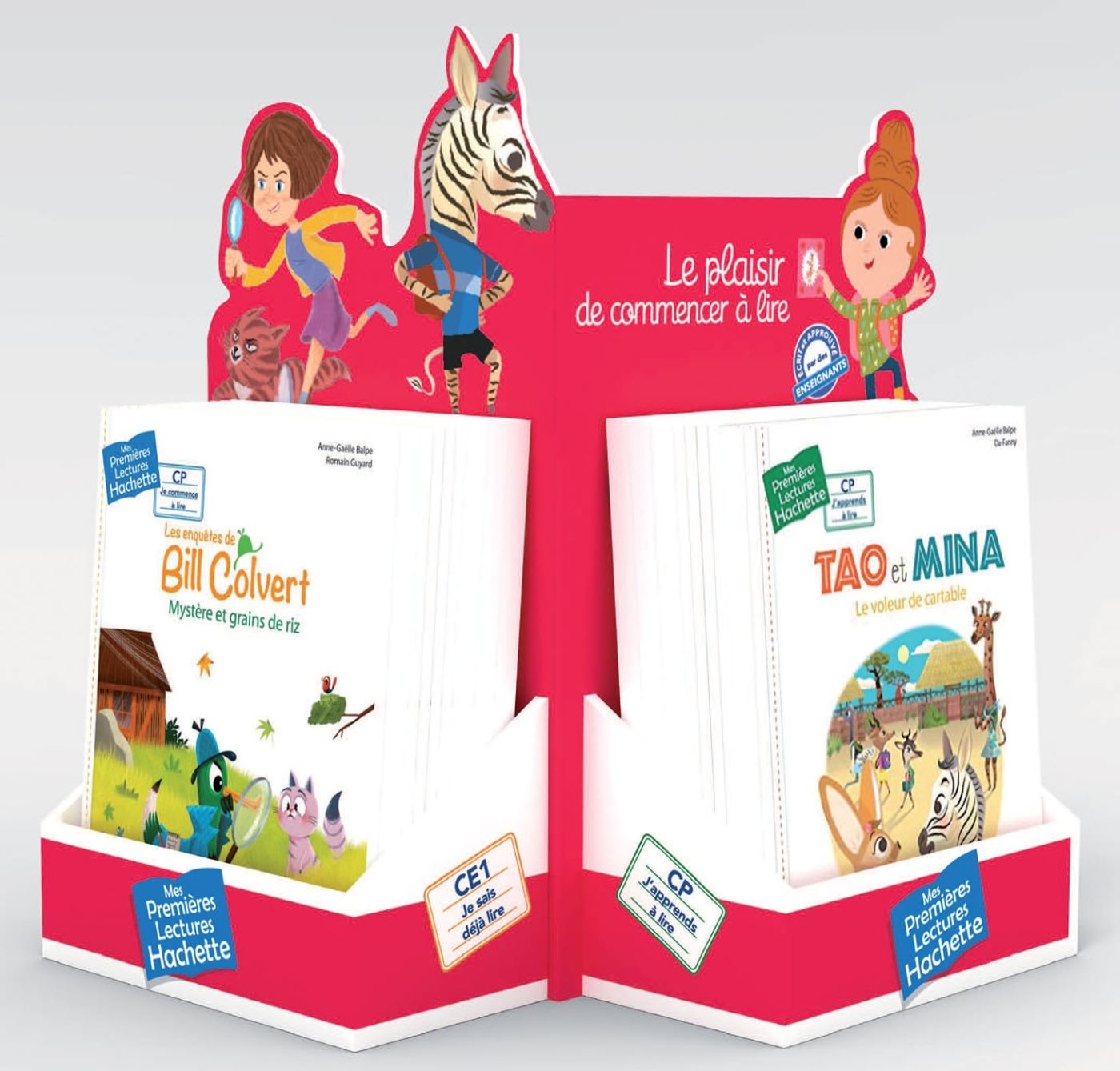 Display 24 vols Mes 1eres lectures Hachette 0919