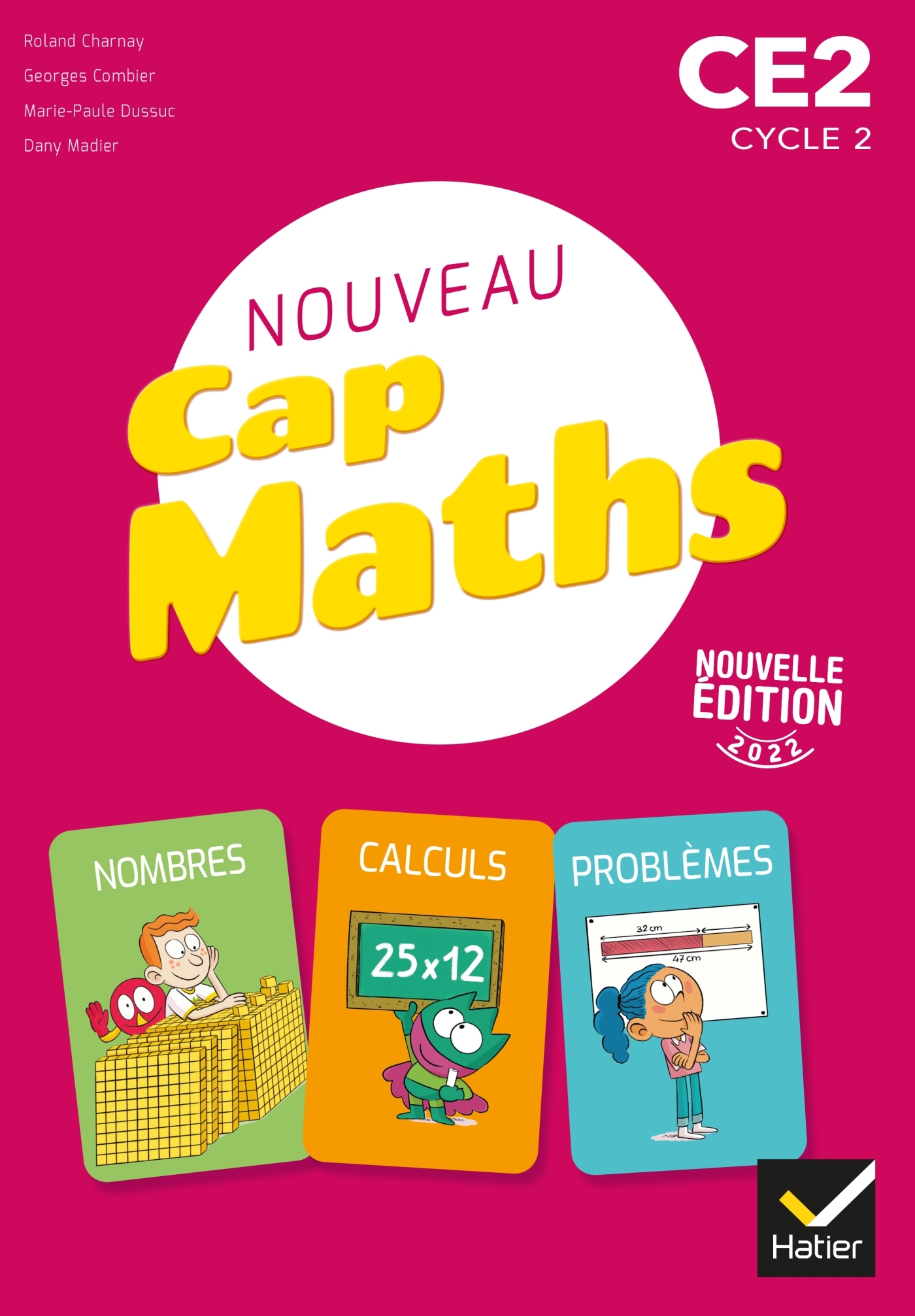 Cap Maths CE2 Ed. 2022 Manuel + Cahier de Géométrie