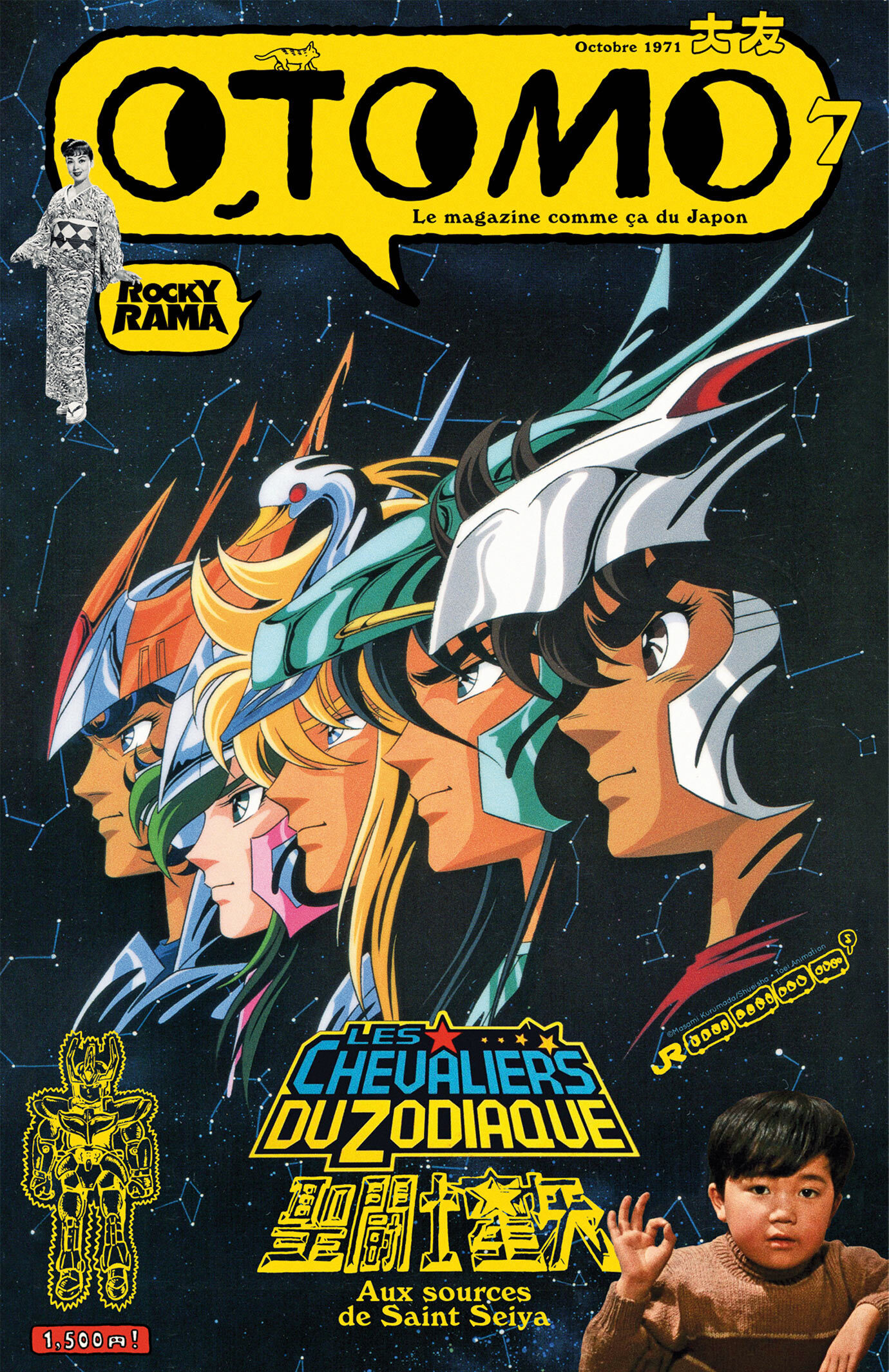 Otomo n°7 : Aux sources de Saint Seiya