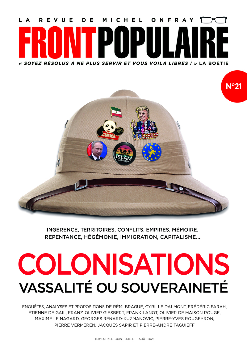 Front Populaire - N° 21 Colonisations : vassalité ou souveraineté