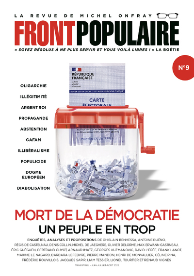 Front Populaire - N° 9 Mort de la démocratie. Un peuple en trop