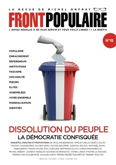 Front populaire - N° 18 Dissolution du peuple
