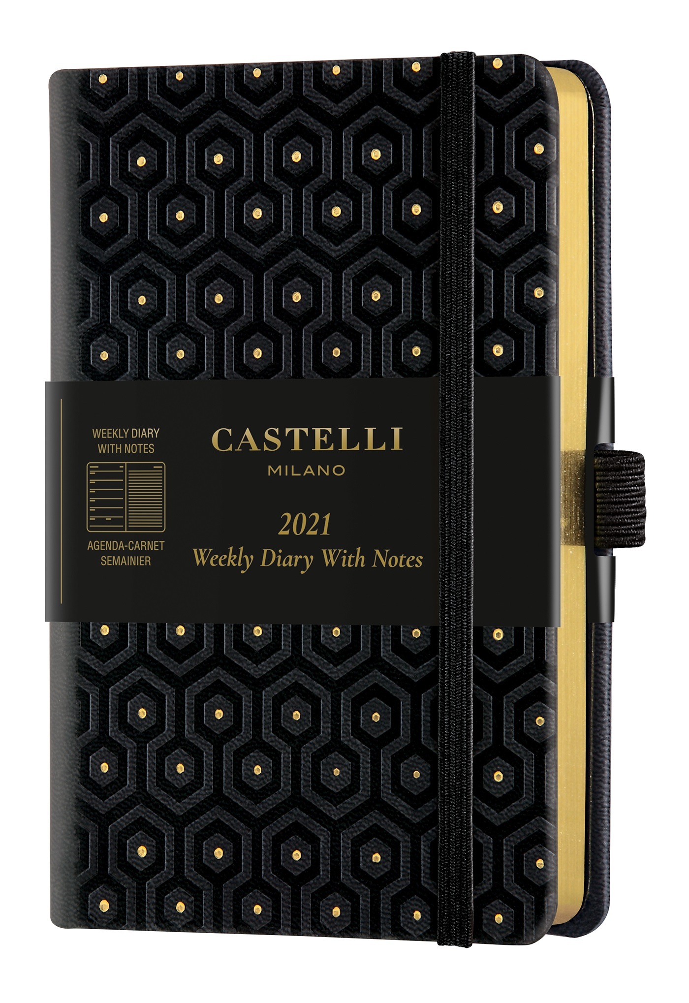 Agenda 2021 semainier poche C&G Honeycomb