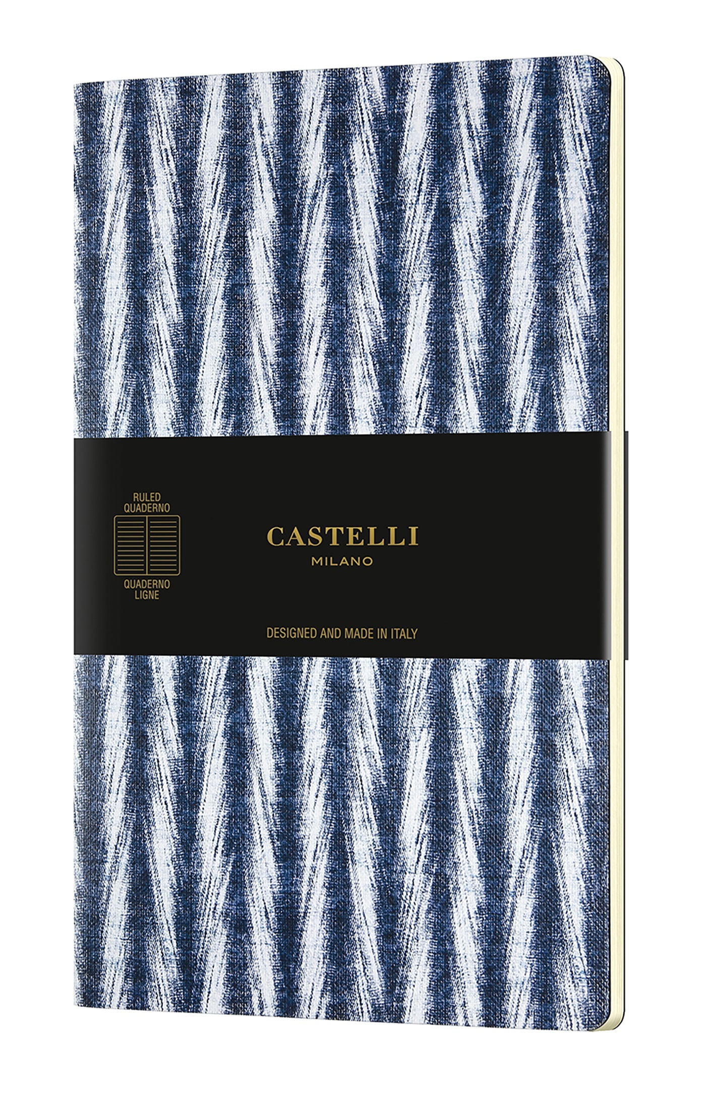 Cahier Quaderno Shibori Grand format ligné Twil