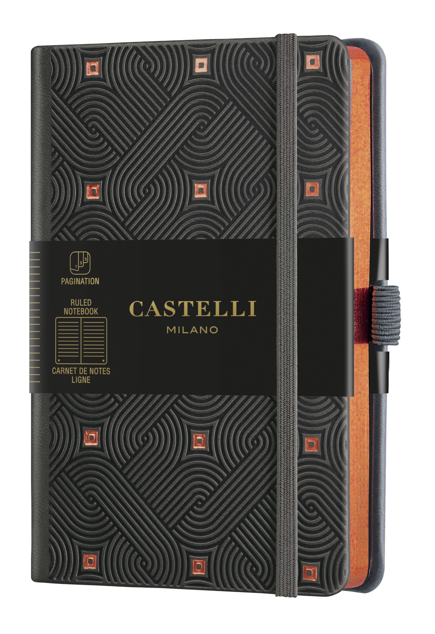 Carnet C&G poche ligné maya copper