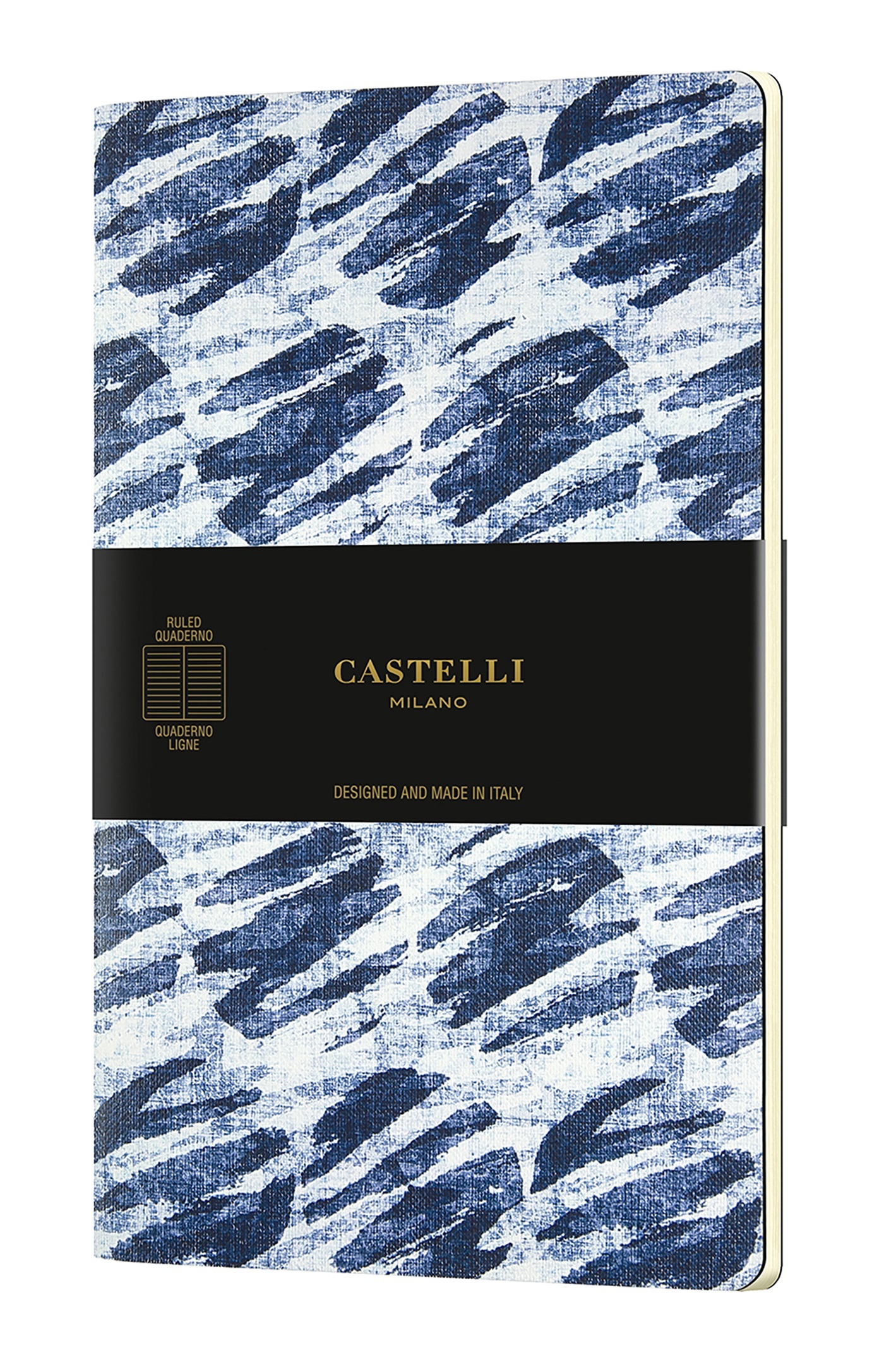 Cahier Quaderno Shibori Grand format ligné Bubbles