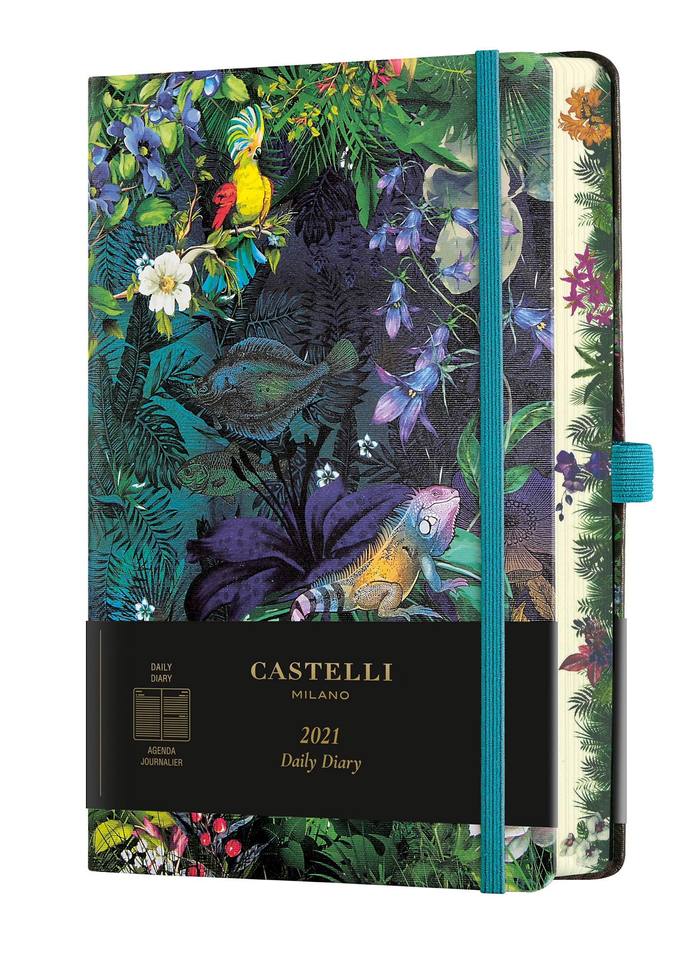 Agenda 2021 journalier grand format Eden Lily