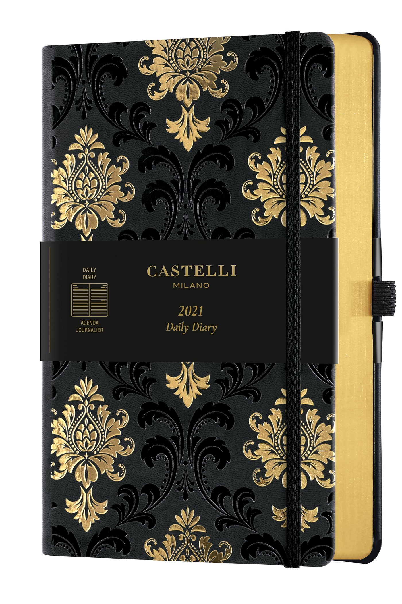 Agenda 2021 journalier grand format C&G Baroque Gold