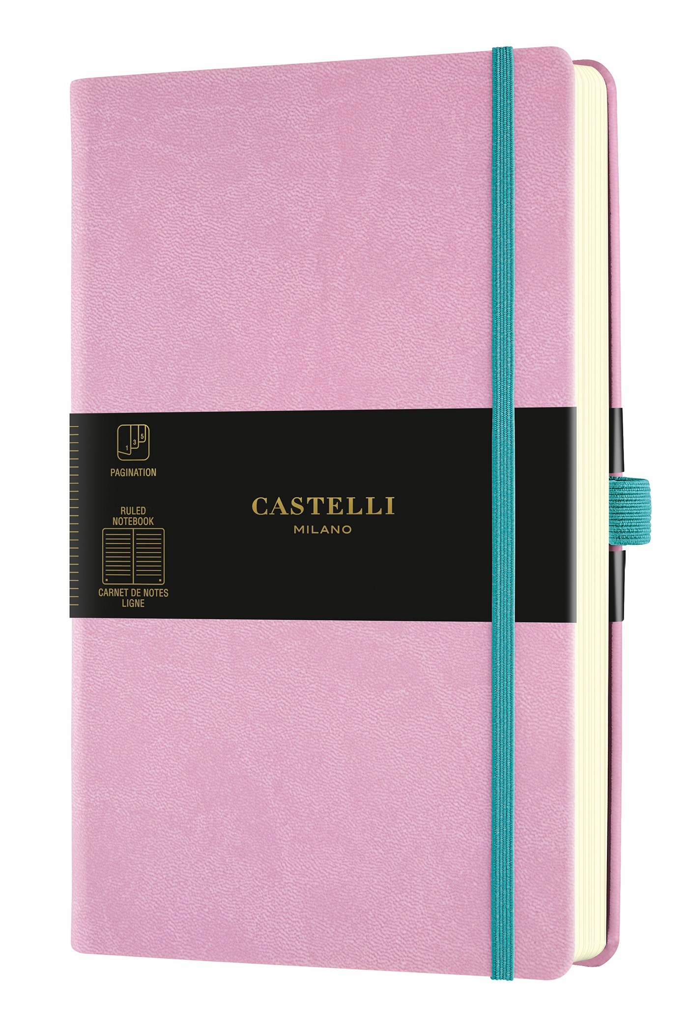 CARNET AQUARELA POCHE LIGNÉ MALLOW