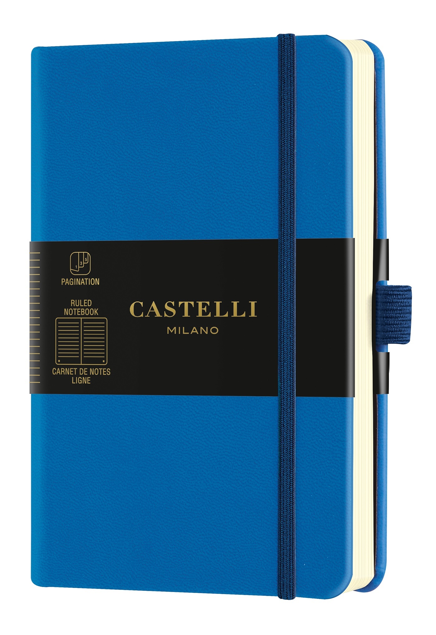 CARNET AQUARELA TRES GRAND FORMAT LIGNE BLEU ROI