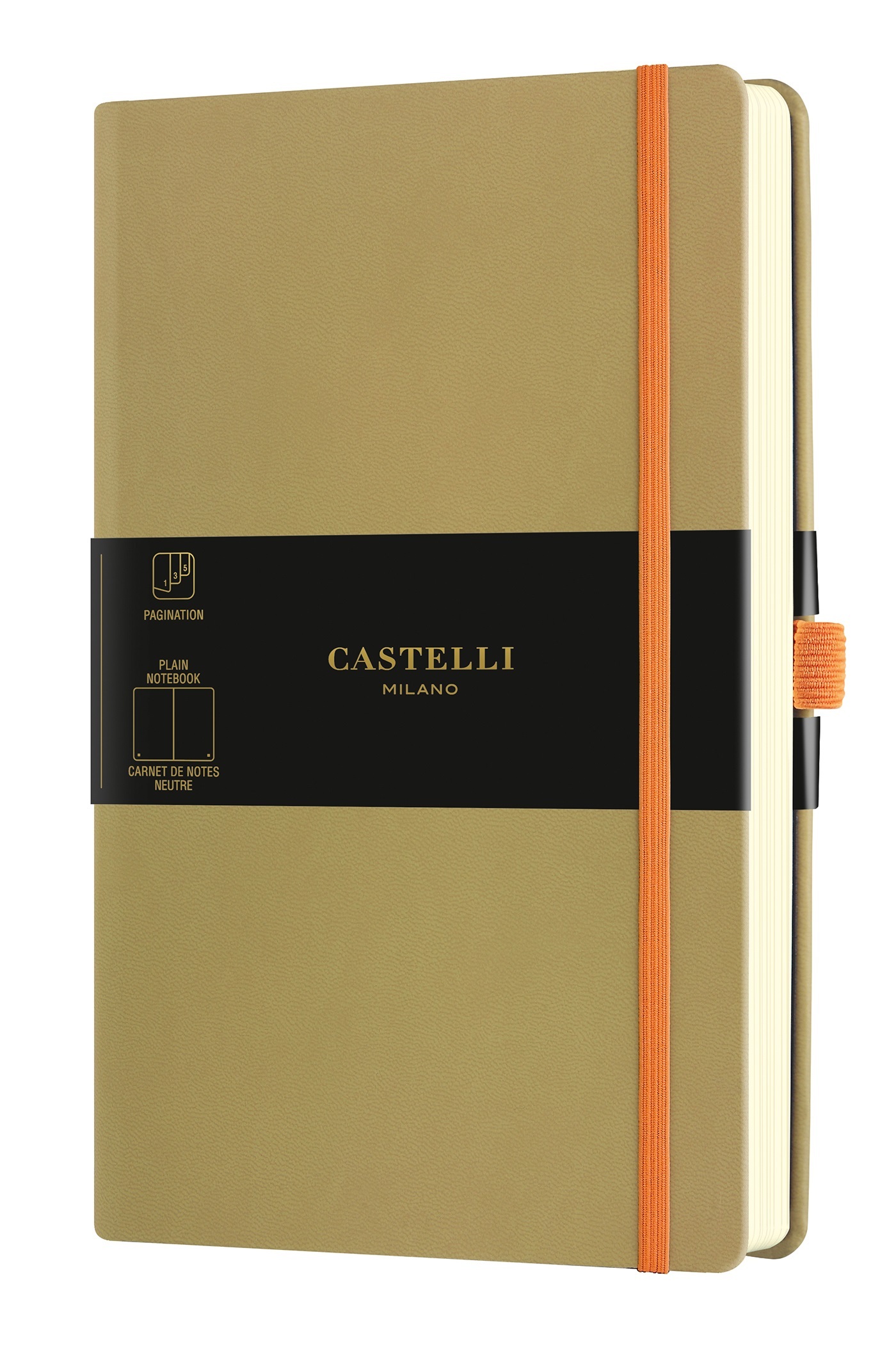 CARNET AQUARELA TRES GRAND FORMAT UNI OLIVE