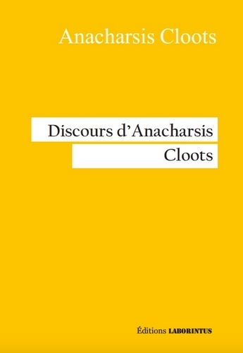 Discours D'anacharsis Cloots