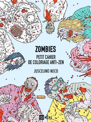 Zombies cahier coloriage anti zen