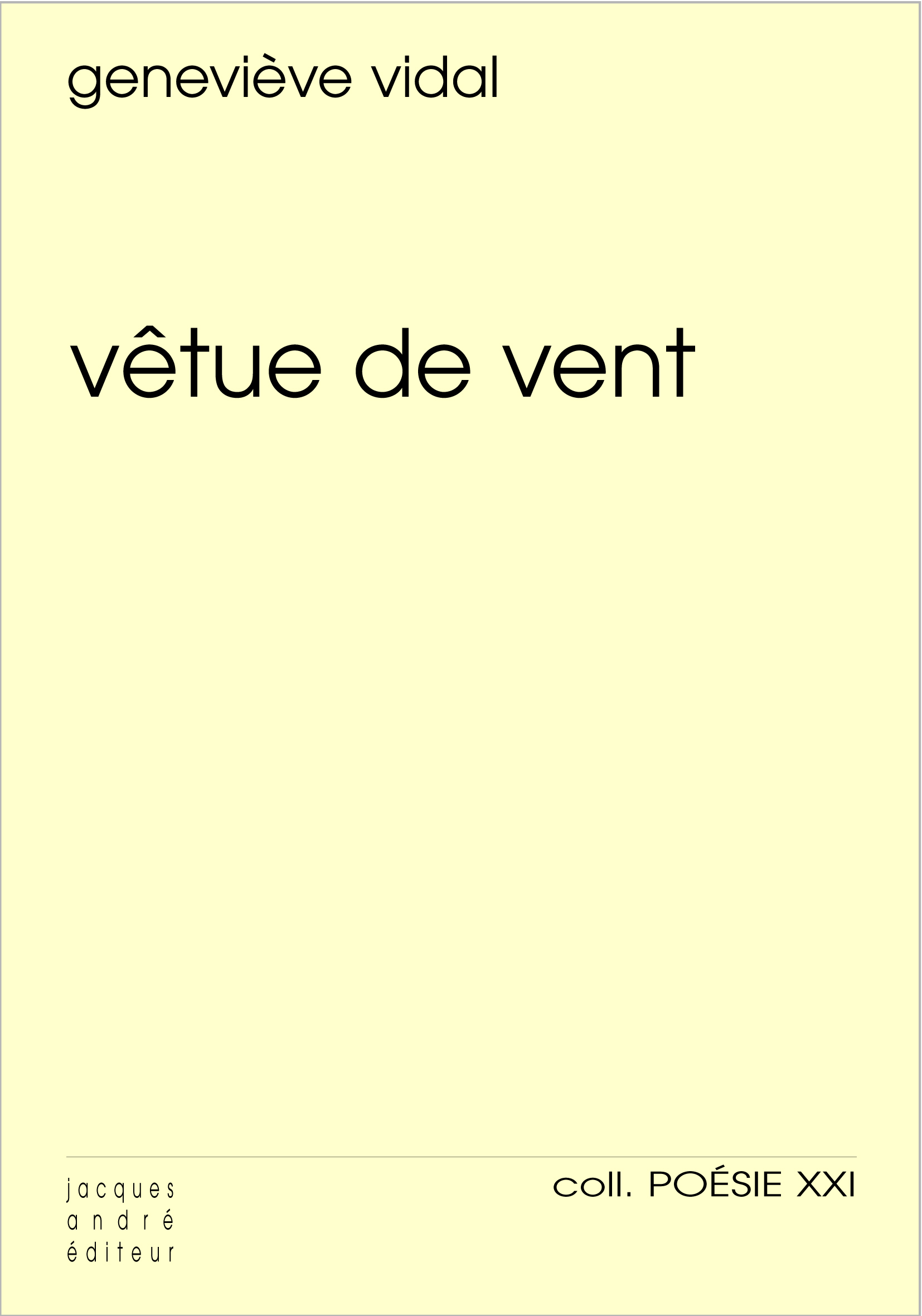 Vêtue de vent