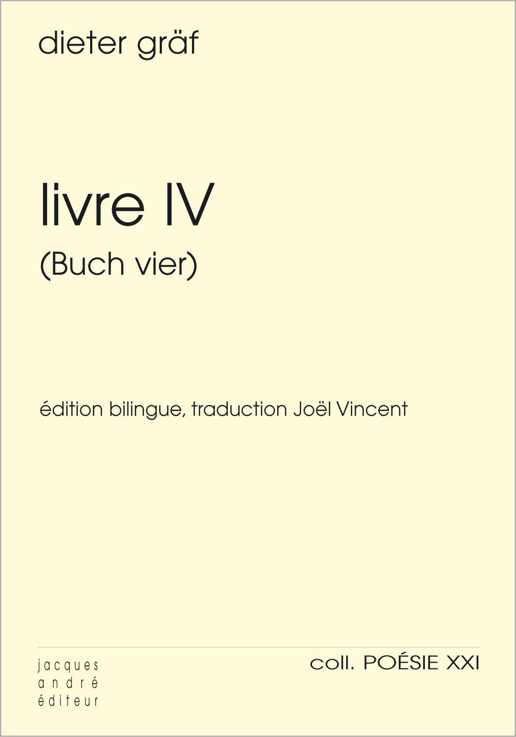 Livre IV - poèmes