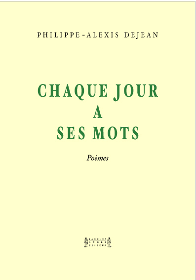 Chaque jour a ses mots