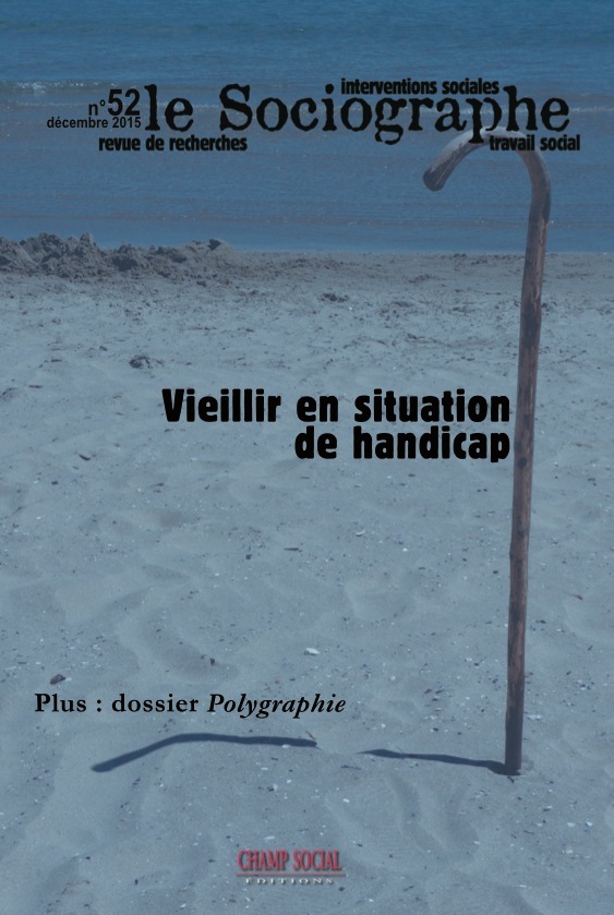 Le Sociographe N°52 : Vieillir En Situation De Handicap