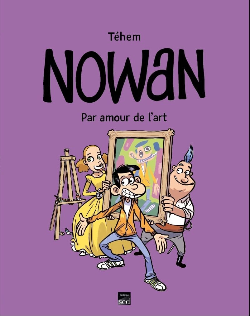 NOWAN, PAR AMOUR DE L'ART - 6 BD + FR