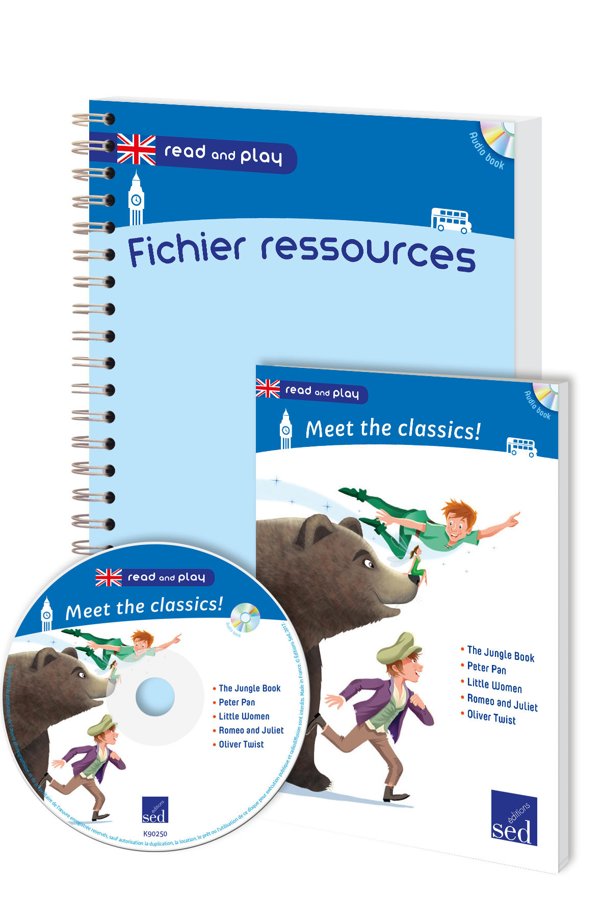 MEET THE CLASSICS - 6 ouvrages + FR