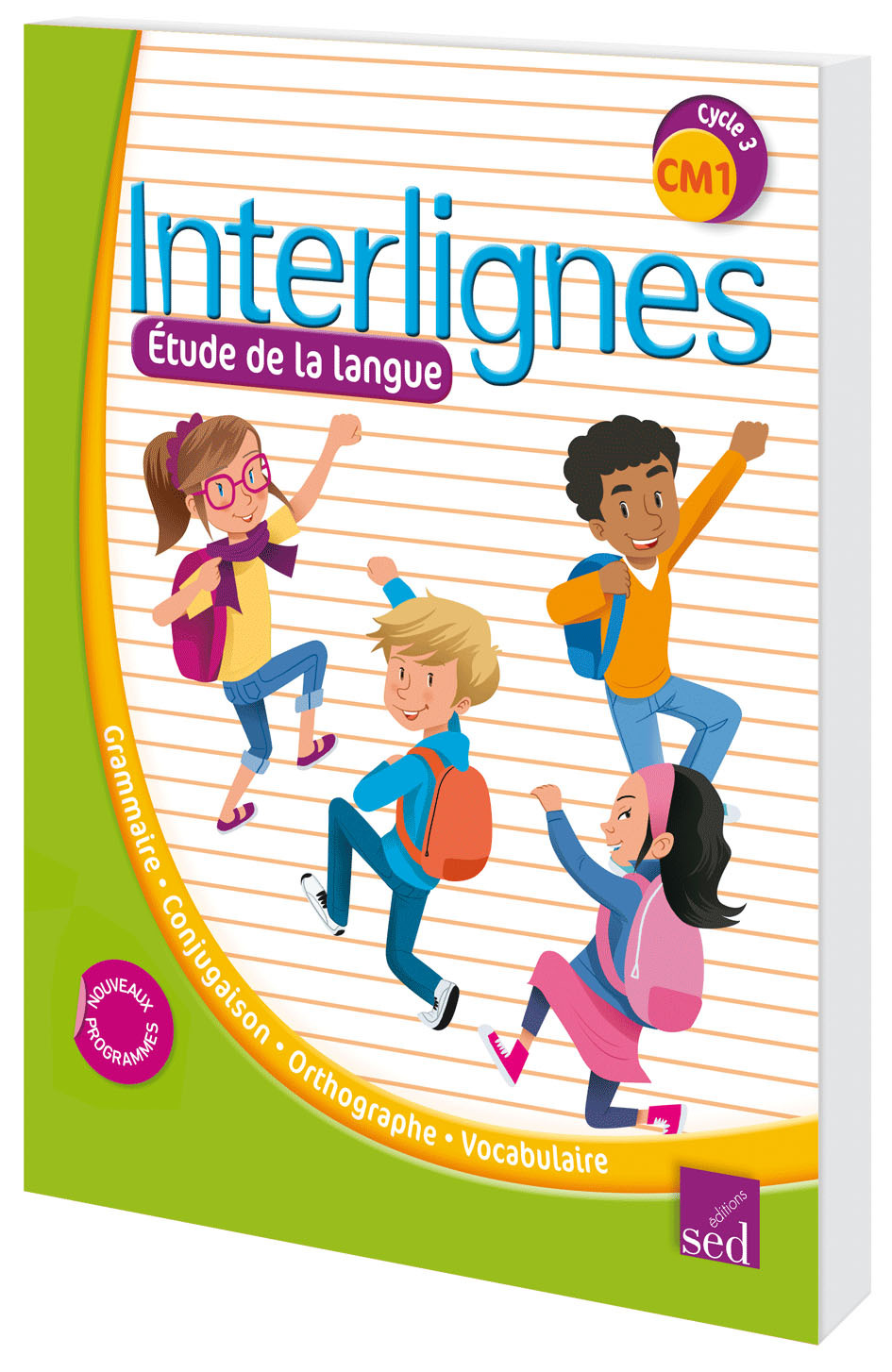 INTERLIGNES ETUDE DE LA LANGUE - CM1 - Manuel de l'élève