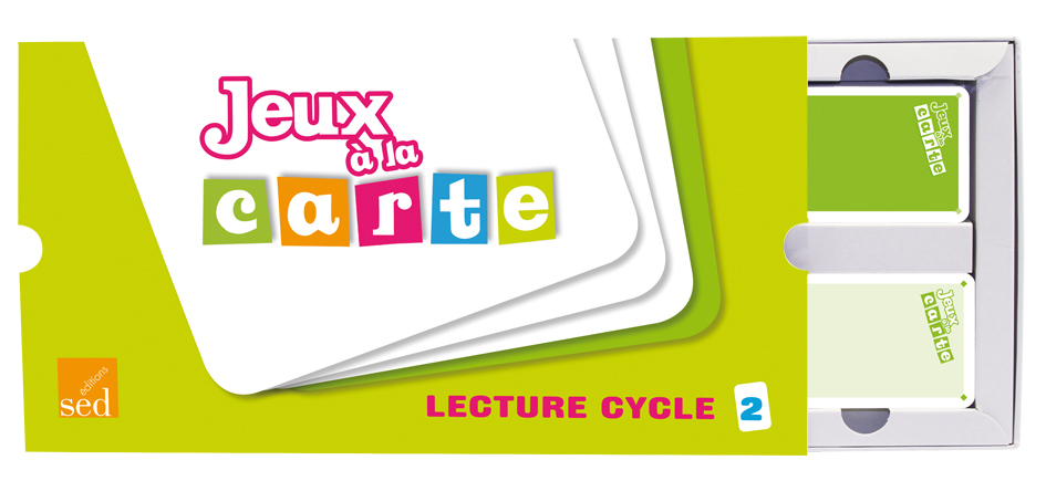 JEUX A LA CARTE - Lecture - CP