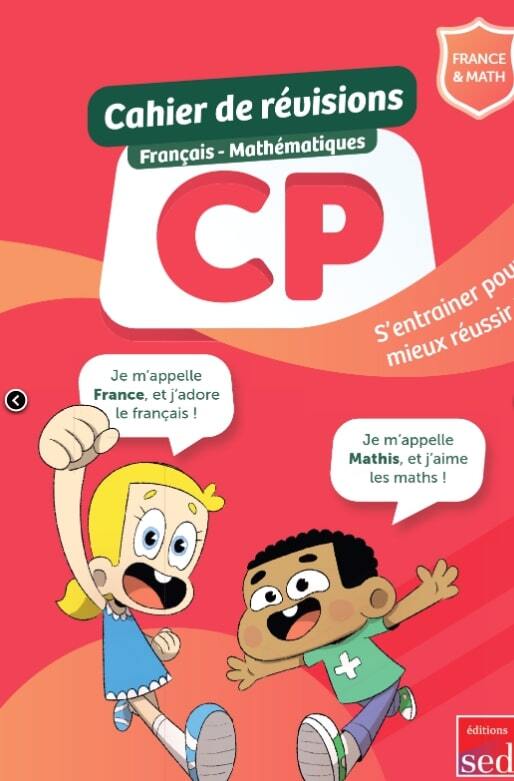 CAHIER DE RÉVISIONS - CP - France et Mathis