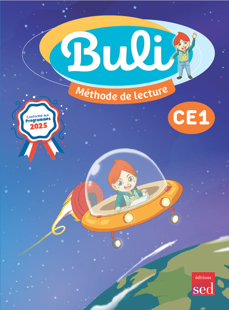 BULI - CE1 - Méthode de lecture - conforme aux programmes 2025