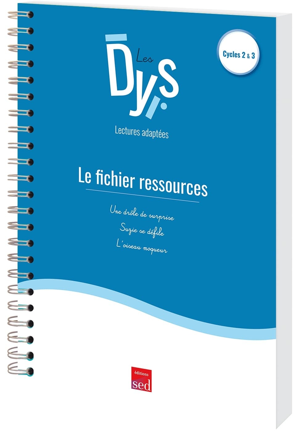 LES DYS - Lectures adaptées - 3 albums + fichier