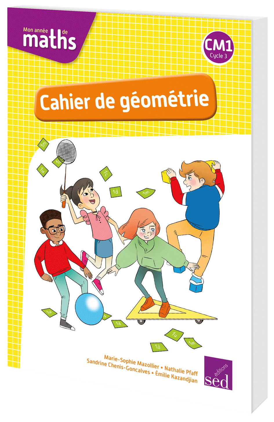 MON ANNEE DE MATHS - CM1 - Cahier de géométrie