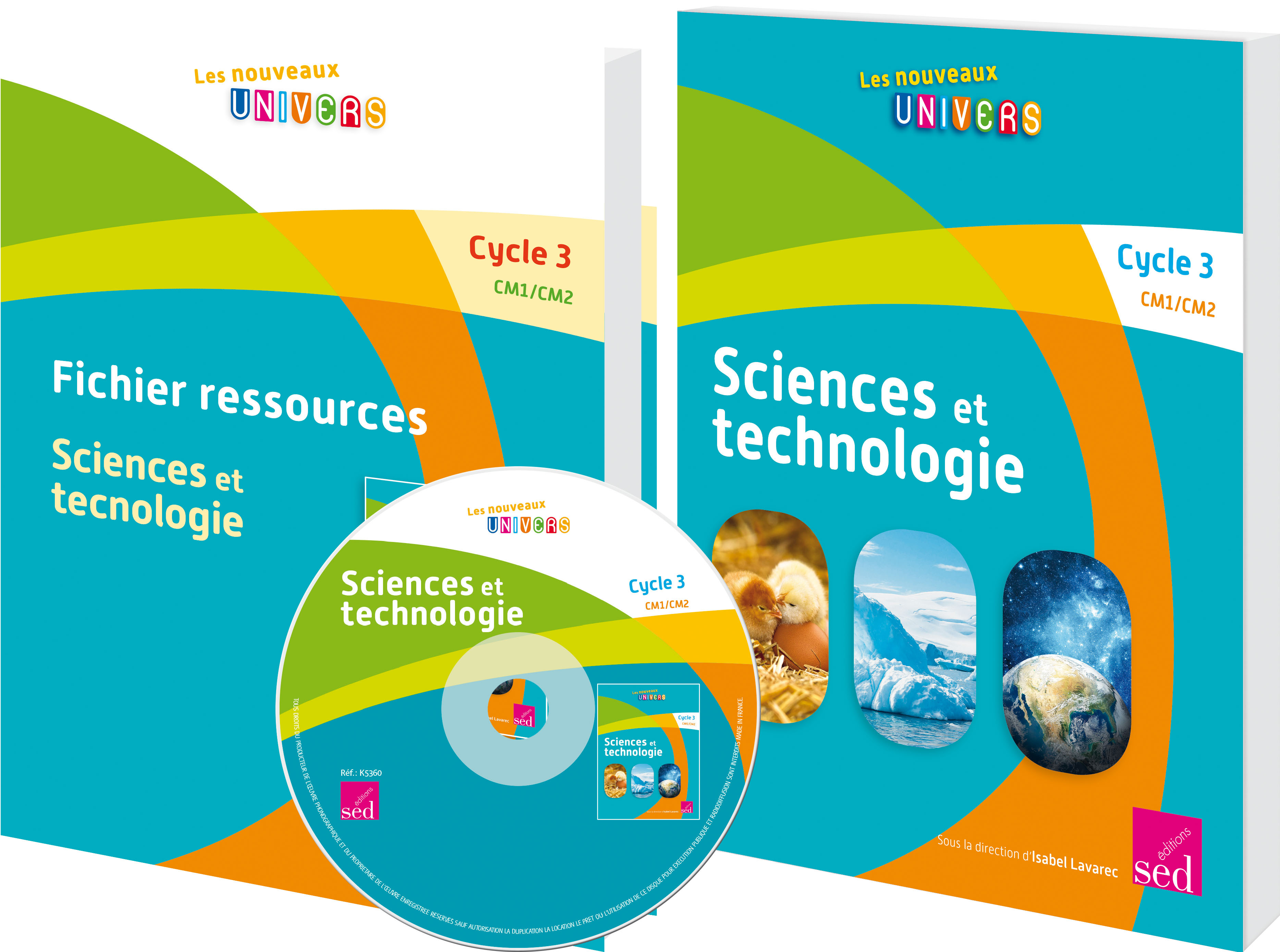 SCIENCES ET TECHNOLOGIES - Cycle 3 - 15 manuels + FR + CD